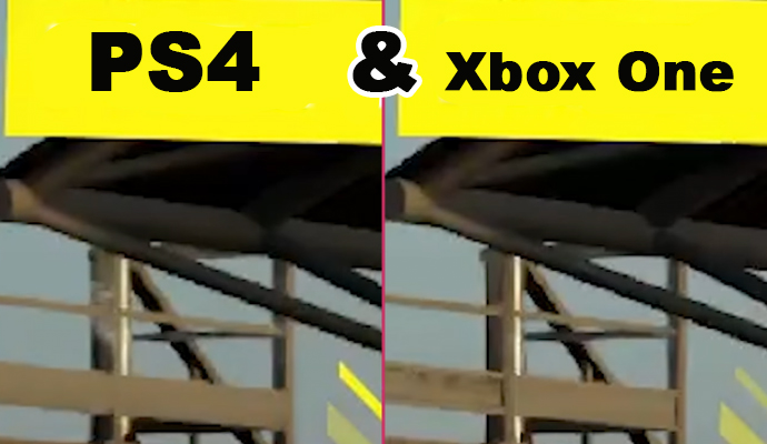 Сравнение графики PS4 и Xbox One